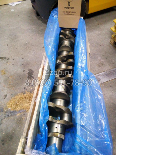 6245-31-1100, 6245-31-1110 Коленчатый вал (Crankshaft Ass'y) Komatsu