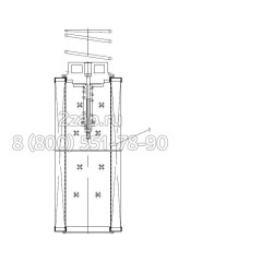 860548526 Элемент обратного фильтра (Return oil filter element) XCMG