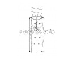 860548526 Элемент обратного фильтра (Return oil filter element) XCMG