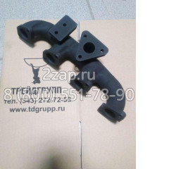 16241-12310 Коллектор выпускной (Exhaust Manifold) Kubota V1505-T