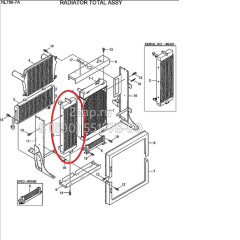 11LH-30460 Радиатор трансмиссии в сборе (T/M Cooler Assy) Hyundai