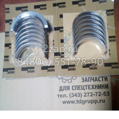 Вкладыши коренные 3802070 Cummins