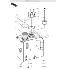 1010500098 Фильтр сапуна гидробака (Air Breather Filter) Zoomlion