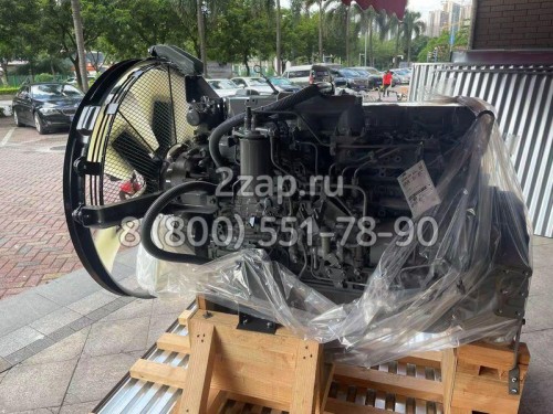 6HK1-XQP Двигатель в сборе (Engine) ISUZU