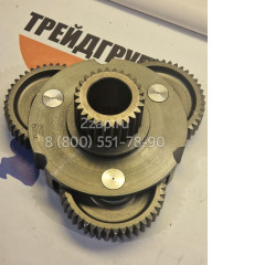 XKAQ-00233 Водило №1 редуктора хода (Carrier assy 1) Doosan