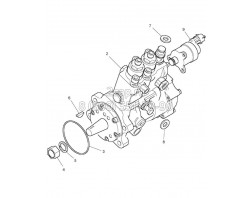 T410930 Топливный насос высокого давления (Fuel Injection Pump) Perkins