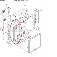 11LK-30950 Радиатор трансмиссии в сборе (T/M Cooler Assy) Hyundai