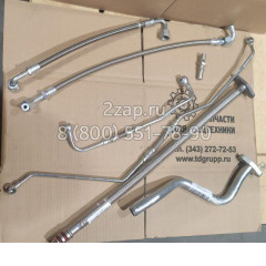 6745-51-8120 Трубка слива масла (Connection, Turbocharger Oil Drain) Hyundai