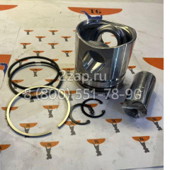 3802927 Поршень в сборе с пальцем и кольцами Cummins