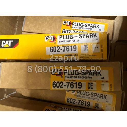 602-7619, 6027619 Свеча зажигания (Spark Plug) Caterpillar