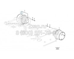 14593321, VOE14593321 Гидромотор хода (Travel motor) Volvo