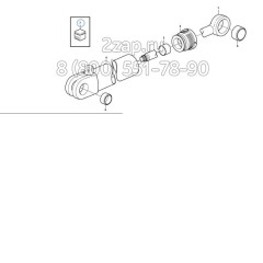 15173429, VOE15173429 Комплект уплотнений гидроцилиндра рукояти (Sealing kit) Volvo