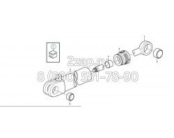 15173429, VOE15173429 Комплект уплотнений гидроцилиндра рукояти (Sealing kit) Volvo