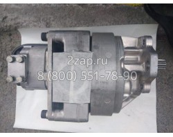 705-52-40130 Гидронасос шестеренный двухсекционный (Pump Ass'y) Komatsu