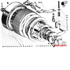 Барабан ведомый 66-02.02.703-1 фрикциона БМ-205.02.02.200