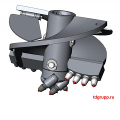 Бур БК-01208.50.000 скальный из резцов С27-12.3 для БМ, БКМ