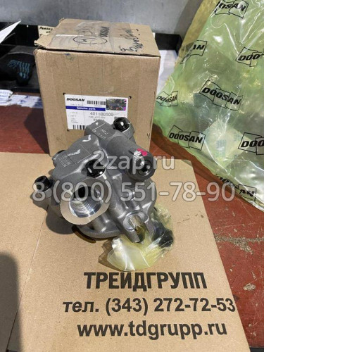 401-00109, 720574 насос сервоуправления (Gear Pump) Doosan