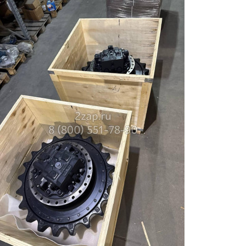 208-27-00250, 208-27-00252 Бортовой редуктор с гидромотором (Final Drive Ass'y) Komatsu